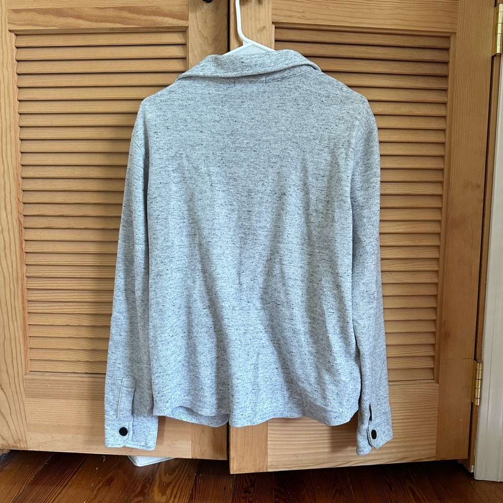 Men’s Banana Republic Sweater Shirt - Gray - Picture 2 of 4